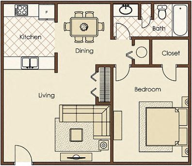 1 Bedroom and 1 Bath apartment in Greenville, SC 1 bedroom, apartments, rentals, Greenville, SC